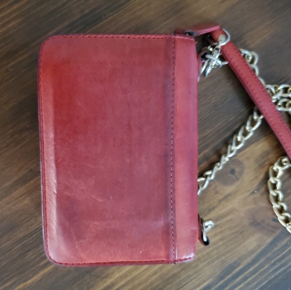 Leather Crossbody Clutch - Picture 3 of 7